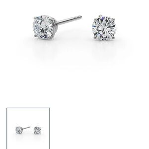 COPY - Beautiful matched 1/3 ctw lab grown diamond studs